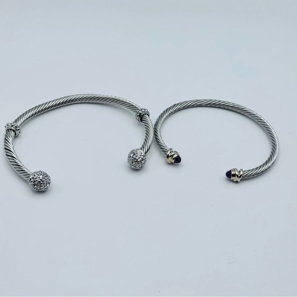 Silver and Gold Elegant Bracelet Collection